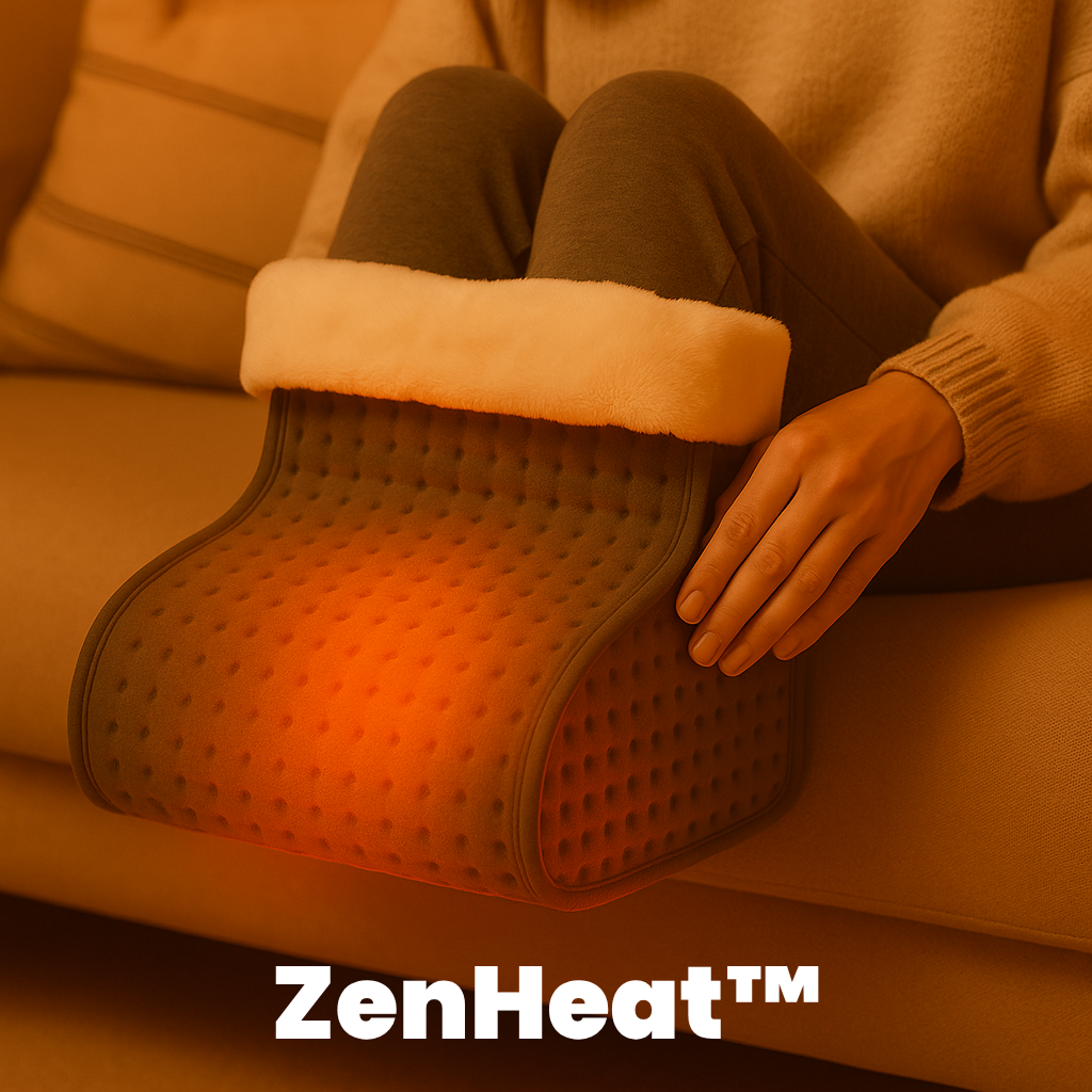 ZenHeat™ – elegancki ogrzewacz do stóp z 9-stopniową regulacją temperatury i czasu