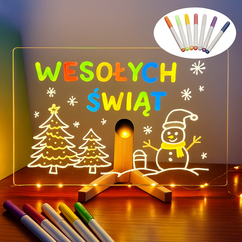 ZenBoard™ – Świecąca Tablica do Rysowania Pełna Magii i Zabawy