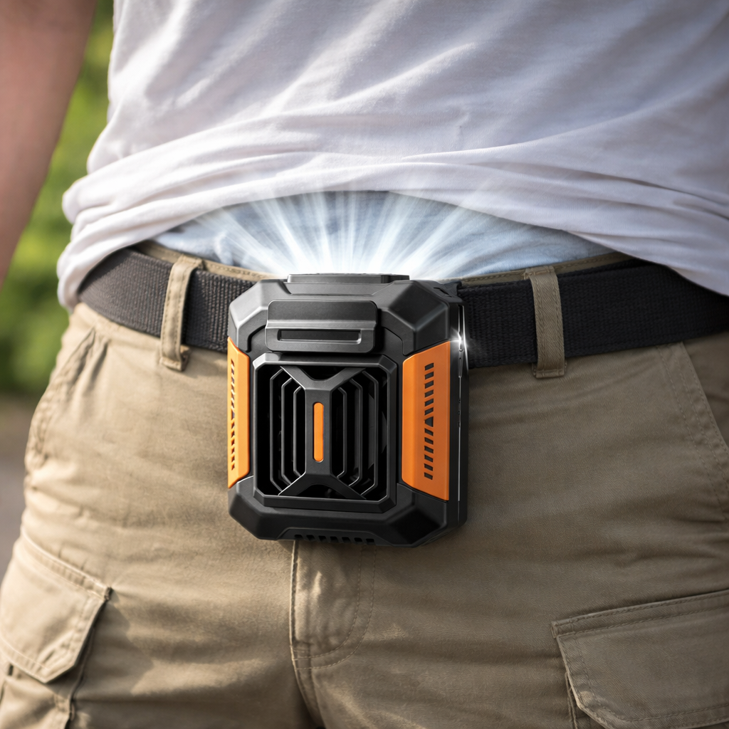 ZenFlow™ – przenośny wiatraczek zapewniający natychmiastowy komfort w upalne dni