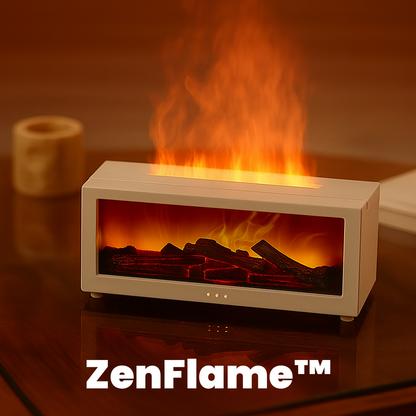 ZenFlame™ – dyfuzor zapachowy z efektem płonącego kominka