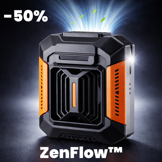 ZenFlow™ – przenośny wiatraczek zapewniający natychmiastowy komfort w upalne dni