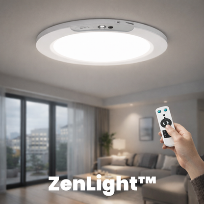 ZenLight™ – lampa sufitowa LED z czujnikiem ruchu | montaż bez przeróbek