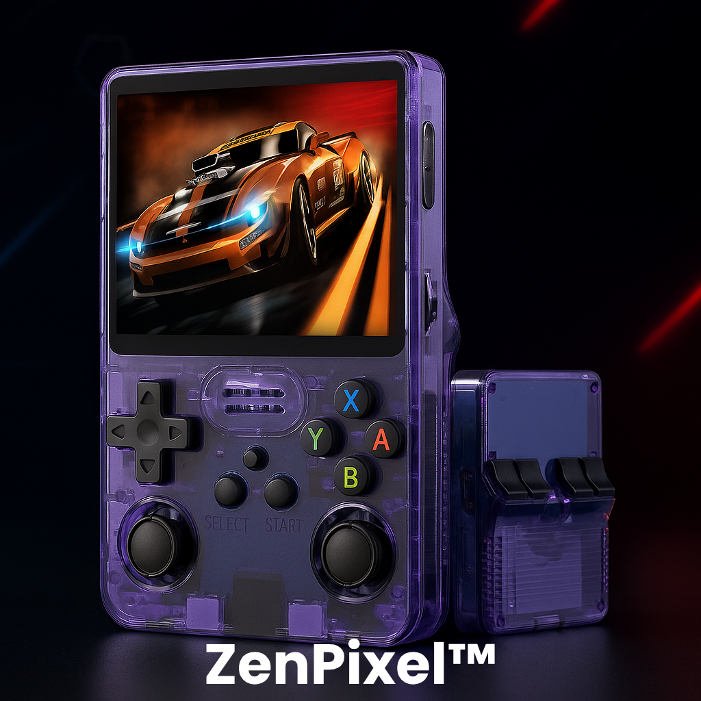 Zenpixel™ RETRO 15K - Konsola Retro z pojemną pamięcią 64GB i 15 tyś gier